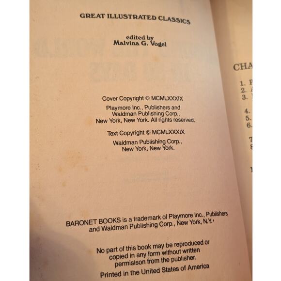 Great Illustrated Classics Books Verse and Bligh - Picture 5 of 5